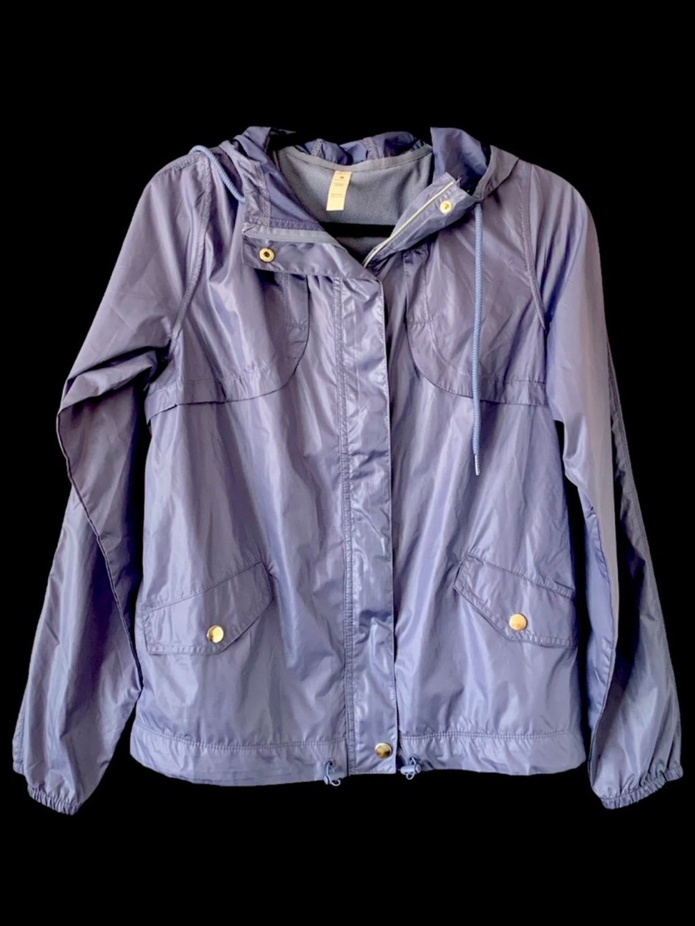 Layers Quick-Dry Hooded Rain Jacket